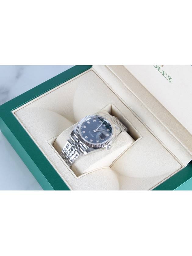 Rolex Datejust 41 Steel Blue Plate 10P 21 Years - ROLEX - BALAAN 7