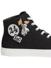 Iriko High Top Sneakers Black - HERMES - BALAAN 5