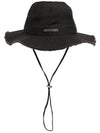 Le Bob Artichaut Bucket Hat Black - JACQUEMUS - BALAAN 2