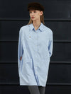 Minnie wearing POCKET SHIRT DRESS 2COLOR - ANOETIC - BALAAN 2