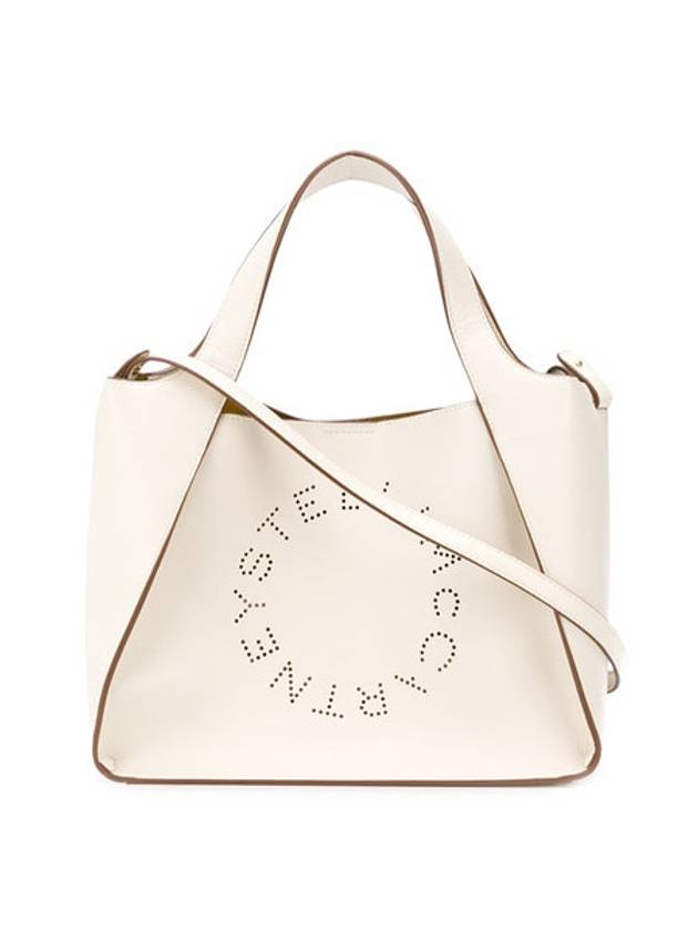 Stella Logo Tote Bag White - STELLA MCCARTNEY - BALAAN 1