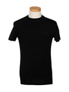 Lightning Bolt Short Sleeve T-Shirt Black - NEIL BARRETT - BALAAN 4