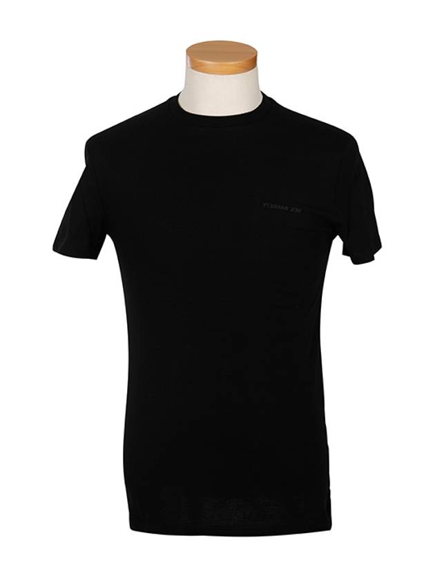 Lightning Bolt Short Sleeve T-Shirt Black - NEIL BARRETT - BALAAN 4