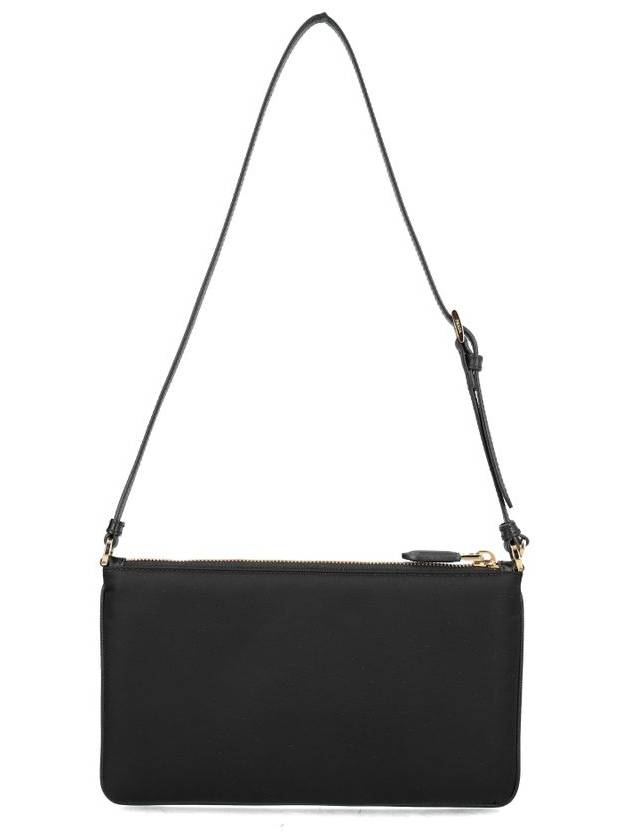 Triangle Logo Pouch Shoulder Bag Black - PRADA - BALAAN 3