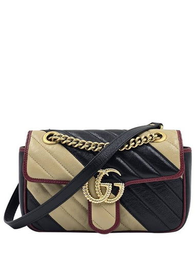 Women s GG Marmont Matelasse Flap Chain Shoulder Bag 4327 - GUCCI - BALAAN 1