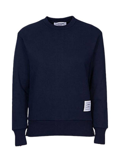 Center Back RWB Stripe Classic Loopback Crewneck Sweatshirt Navy - THOM BROWNE - BALAAN 2