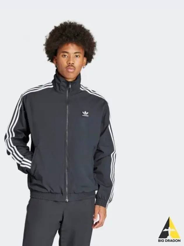 Woven Firebird Track Top BLACK - ADIDAS - BALAAN 1