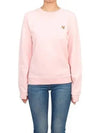 Fox Head Patch Regular Sweatshirt Pink - MAISON KITSUNE - BALAAN 3