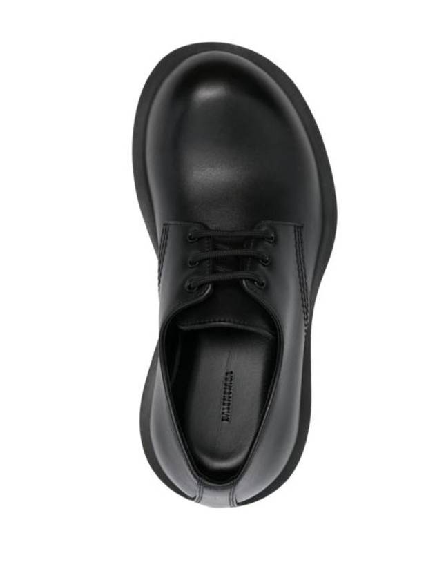 Hummer Leather Derby Black - BALENCIAGA - BALAAN 4