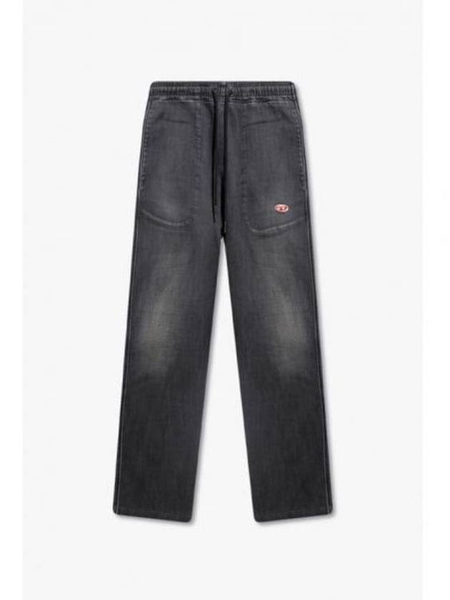 D Martians Track Jeans Black - DIESEL - BALAAN 2