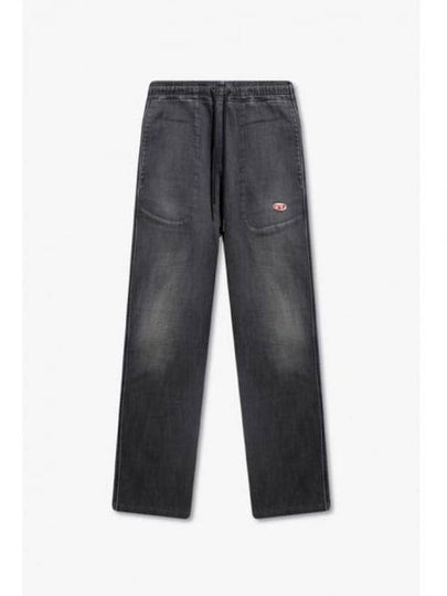 D Martians Track Jeans Black - DIESEL - BALAAN 2