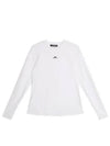 Golf Logo Print Ada Long Sleeve T-Shirt White - J.LINDEBERG - BALAAN 2