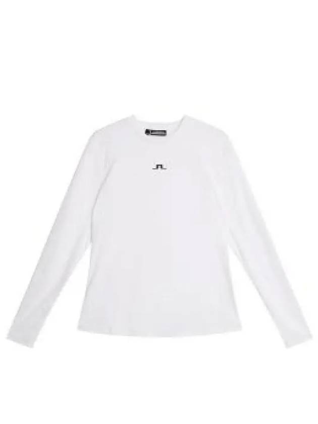 Golf Logo Print Ada Long Sleeve T-Shirt White - J.LINDEBERG - BALAAN 2