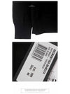 Men's Lens Wappen Crew Neck Knit Top Black - CP COMPANY - BALAAN.