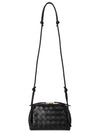 Intrecciato Concert Pouch Bag Black - BOTTEGA VENETA - BALAAN 7