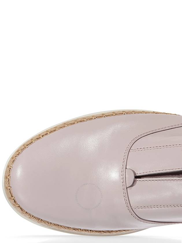 Tods Womens Espadrilles Leather Slip On Shoes Glove, Brand Size 34.5 ( US Size 4.5 ) - TOD'S - BALAAN 3