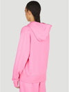 Face Logo Patch Hoodie Bright Pink - ACNE STUDIOS - BALAAN 5