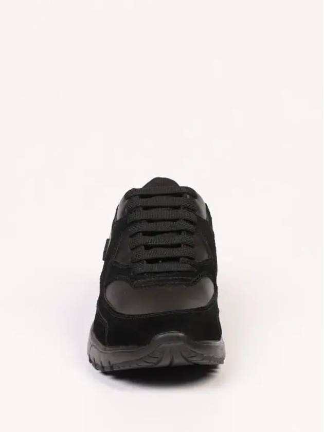 Bolt Logo Low Top Sneakers Black - NEIL BARRETT - BALAAN 4