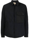 Pocket Zip-Up Mid Layer Jacket Black - TEN C - BALAAN 2