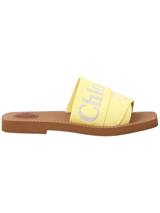 Woody Flat Mules Yellow - CHLOE - BALAAN 1