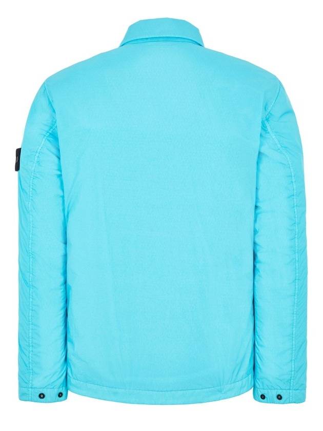 Garment Dye Crinkle Wraps Polartec Alpha Jacket Blue - STONE ISLAND - BALAAN 6