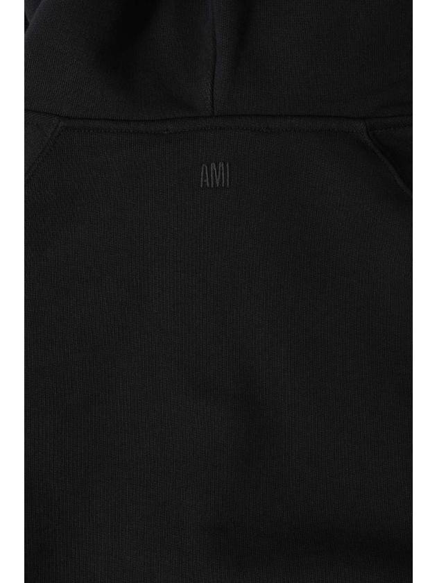 de Coeur Hoodie Black small heart logo BFUSW205 747 001 - AMI - BALAAN 4