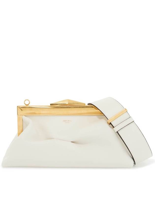 leather diamond frame clutch - JIMMY CHOO - BALAAN 1