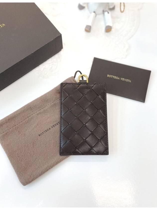 Name tag card wallet dark brown - BOTTEGA VENETA - BALAAN 2