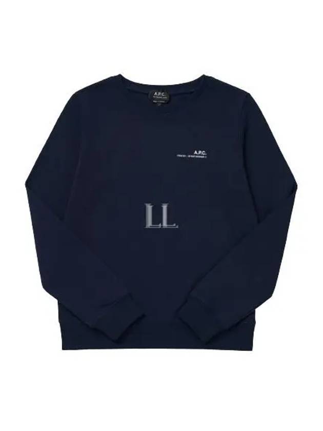 Women's Item F Sweatshirt Navy - A.P.C. - BALAAN 2