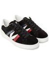 Monaco M Trainer Low Top Sneakers Black - MONCLER - BALAAN 4