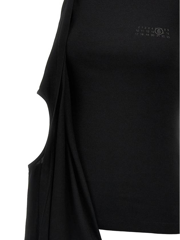 Mm6 Maison Margiela Draped Top - MAISON MARGIELA - BALAAN 5