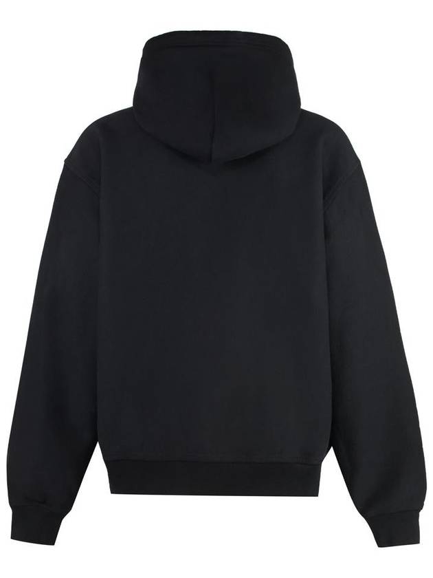 EKD Embroidered Hoodie Black - BURBERRY - BALAAN 3