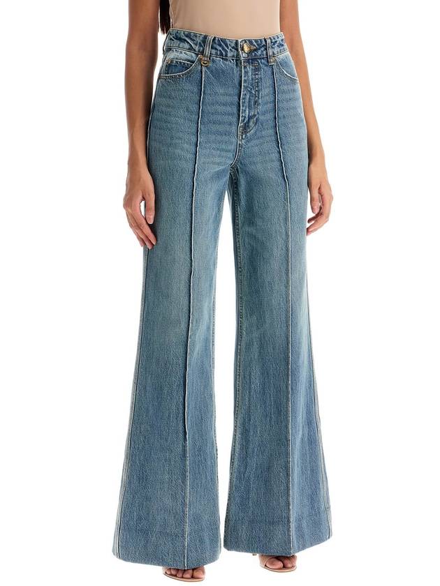 wide leg jeans illustration design product - ZIMMERMANN - BALAAN 2