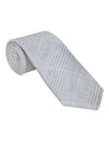 Prince Of Wales Tie White - BRUNELLO CUCINELLI - BALAAN 2