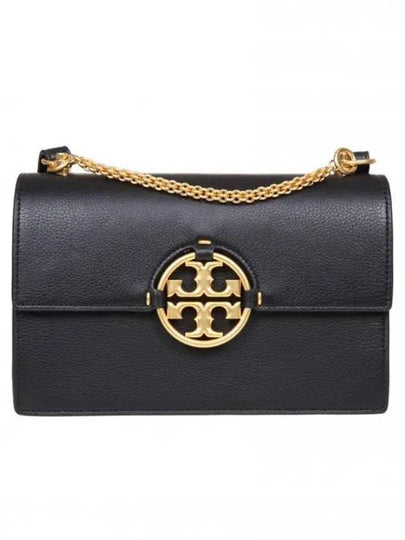 Miller Gold Chain Shoulder Bag Black - TORY BURCH - BALAAN 2