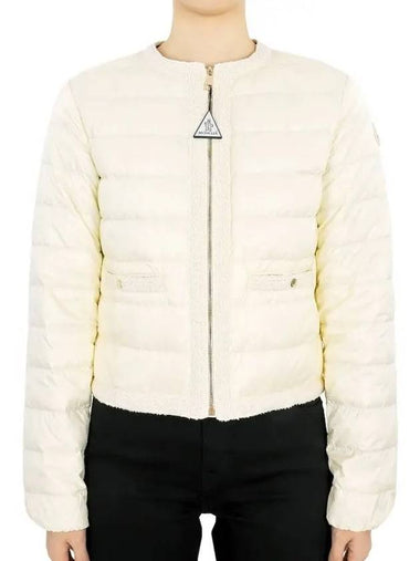 Kids DAFINA lightweight padded jacket ivory 1A00044 595FE 038 12 14A adult wearable - MONCLER - BALAAN 1