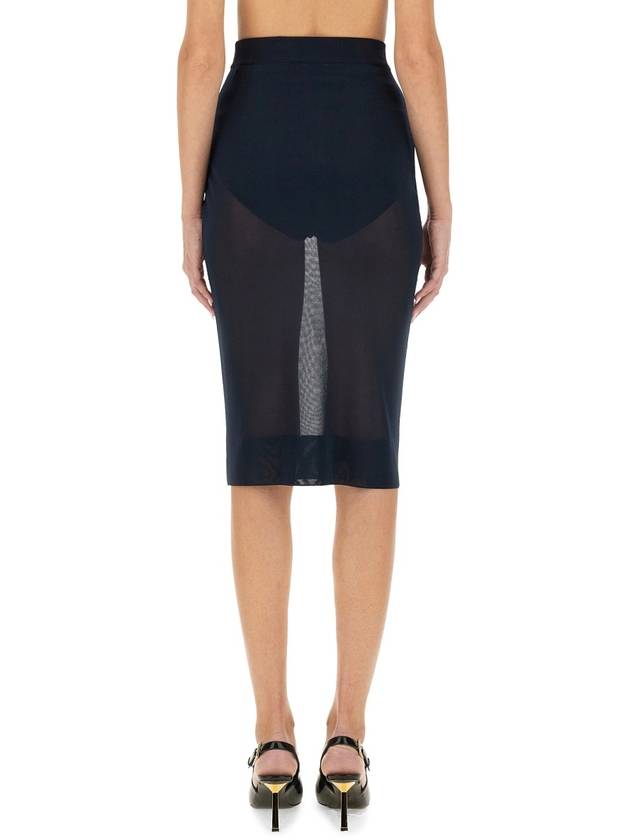 KNIT PENCIL SKIRT - SAINT LAURENT - BALAAN 3