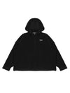 Corduroy Hooded Jacket Black - ARCANE FUNK - BALAAN 1