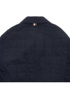 Men's 4 Bar Poly Twill Chesterfield Single Coat Navy - THOM BROWNE - BALAAN 10