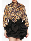 leopard print bomber jacket - DSQUARED2 - BALAAN 2