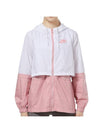 Sportswear Repel Essential Woven Hood Windbreaker White Pink - NIKE - BALAAN 1