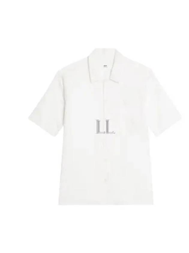 Cotton Short Sleeve Shirt White - AMI - BALAAN 2