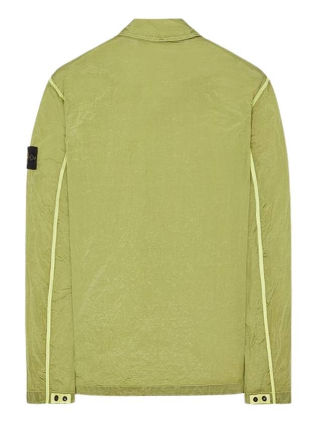 Nylon Metal Econyl Regenerated Zip-Up Jacket Yellow - STONE ISLAND - BALAAN 3