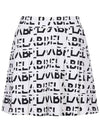 Logo Mini Skirt MW3AS148 - P_LABEL - BALAAN 4