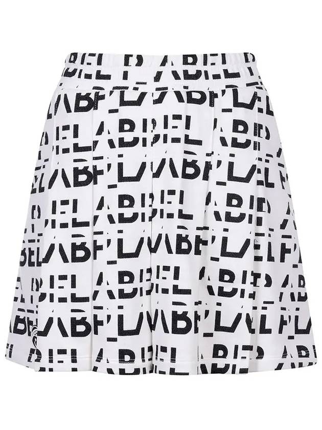 Logo Mini Skirt MW3AS148 - P_LABEL - BALAAN 4