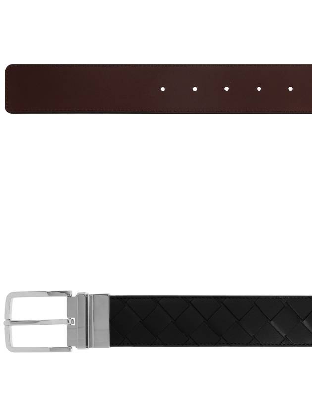 Bottega Veneta Reversible Belt, Men's, Black - BOTTEGA VENETA - BALAAN 5