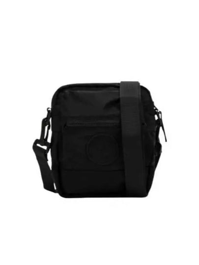 Logo Patch Cross Bag Black - STONE ISLAND - BALAAN 2