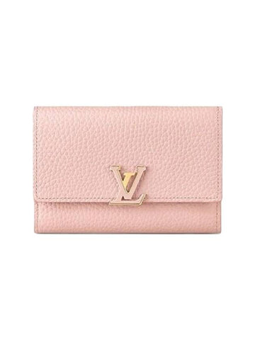 Capucine Compact Wallet Rose Jasmine M82361 - LOUIS VUITTON - BALAAN 1