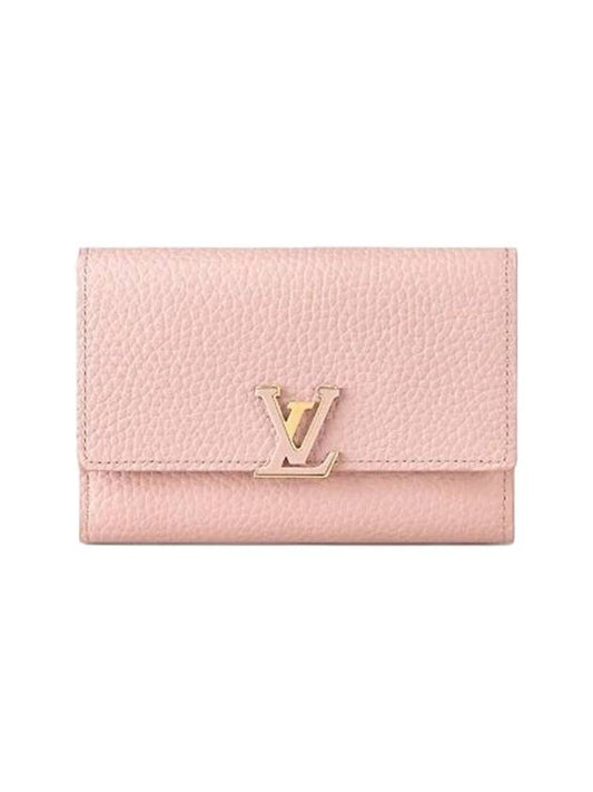 Capucine Compact Wallet Rose Jasmine M82361 - LOUIS VUITTON - BALAAN 1