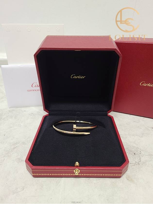 Used luxury goods Louis It No 17 Yellow gold Just Ankle Bracelet - CARTIER - BALAAN 6